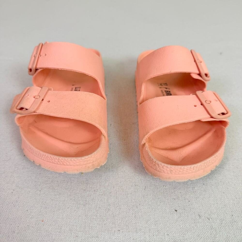 Birkenstock Arizona Essentials EVA Pink Clay Sandals Women's 37 Two Strap Narrow - Picture 2 of 16